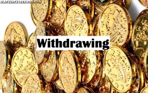 Money Withdrawing in Blackjack